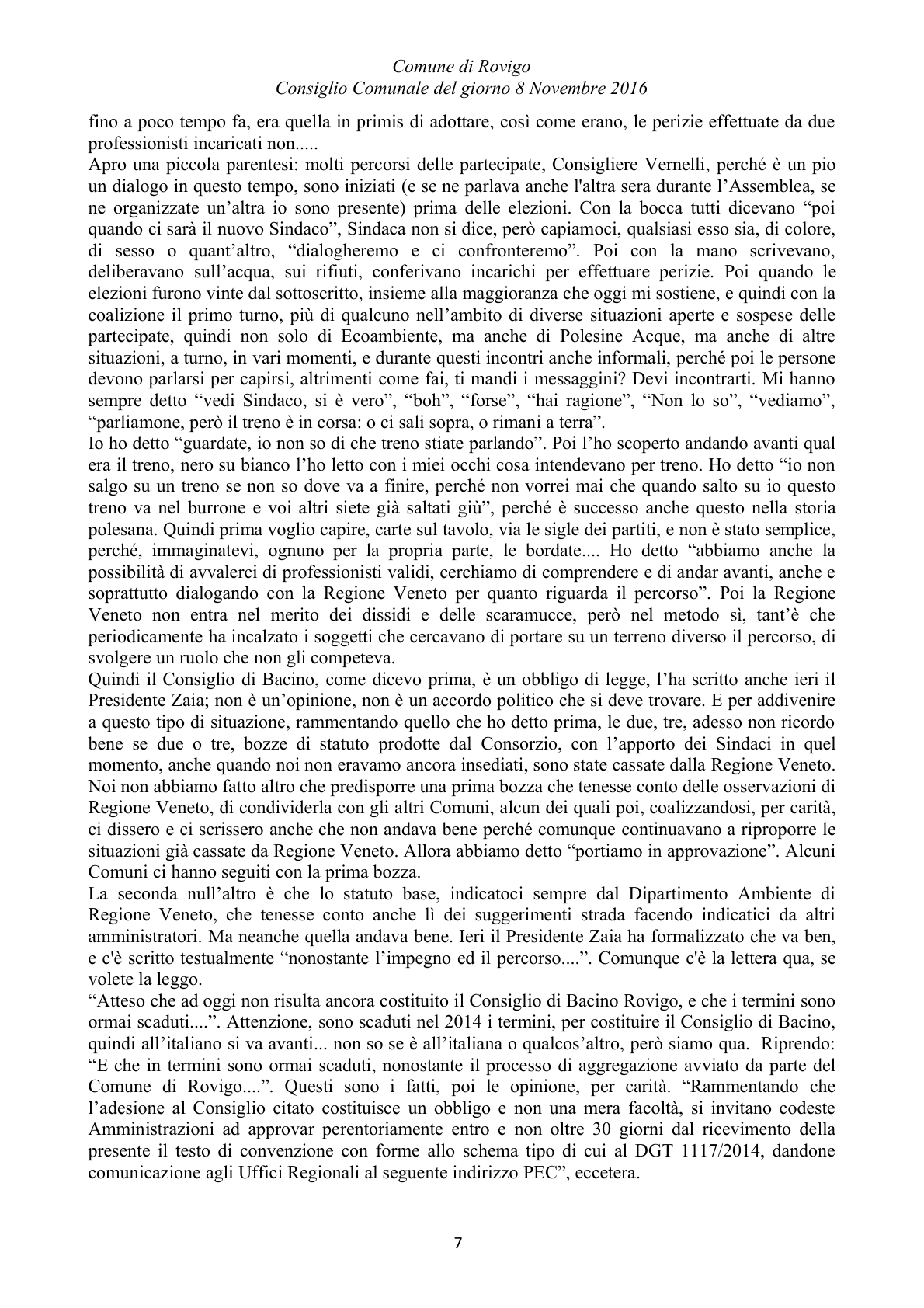 Pagina 78 del verbale