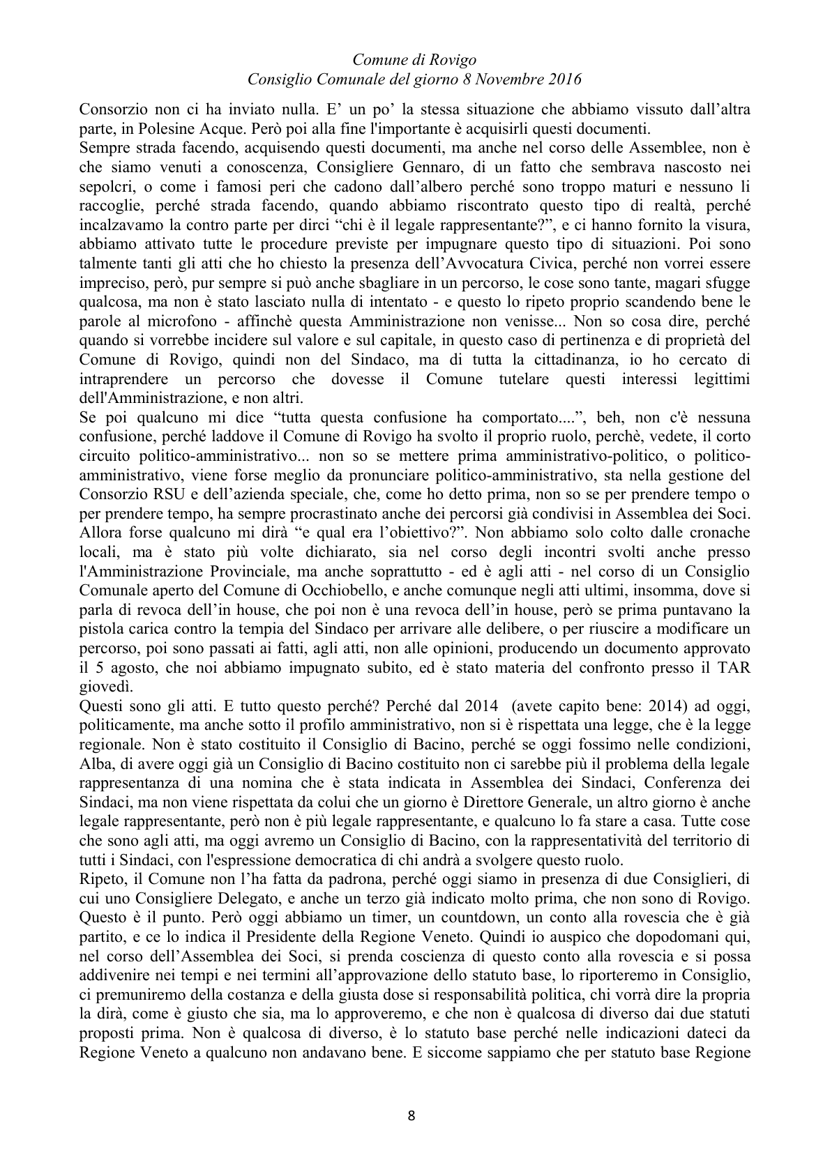 Pagina 80 del verbale