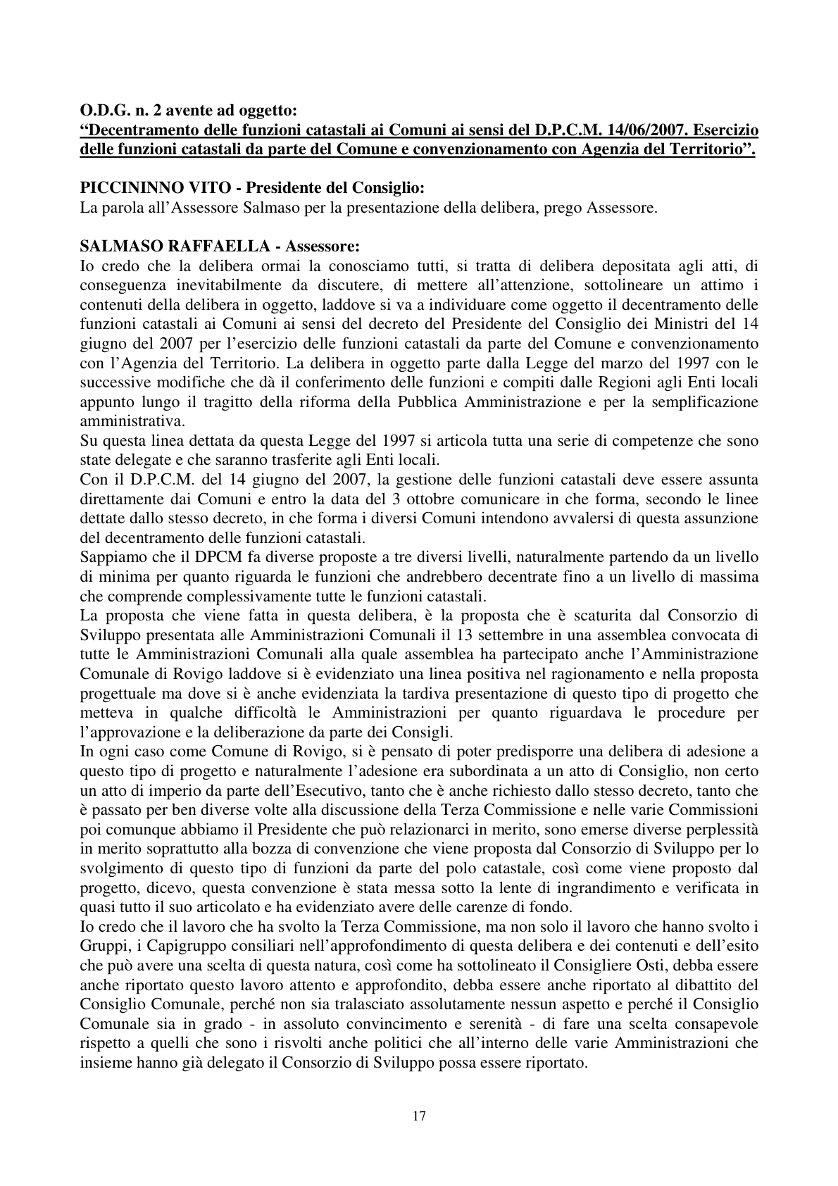 Pagina 18 del verbale