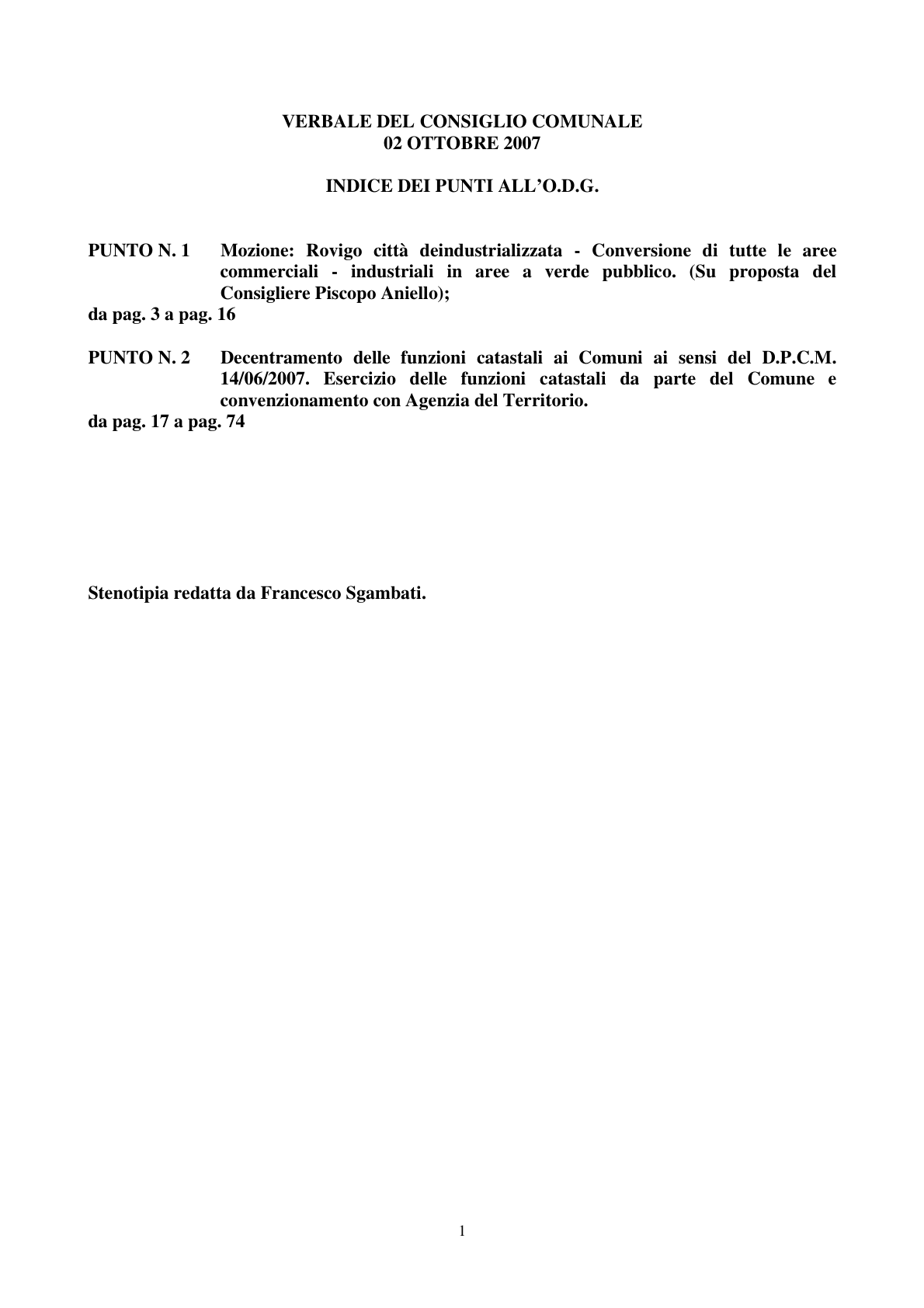 Pagina 2 del verbale