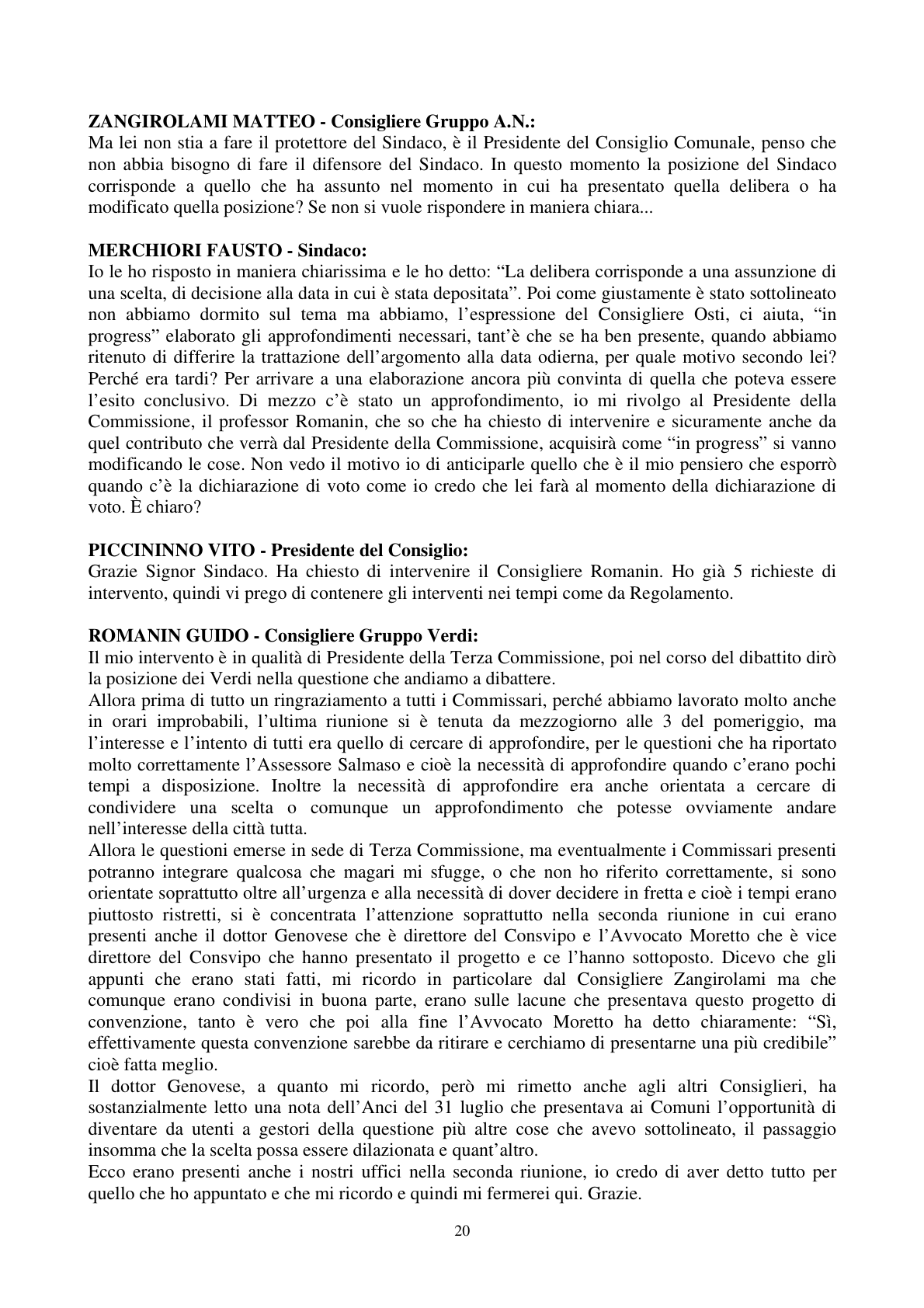 Pagina 21 del verbale