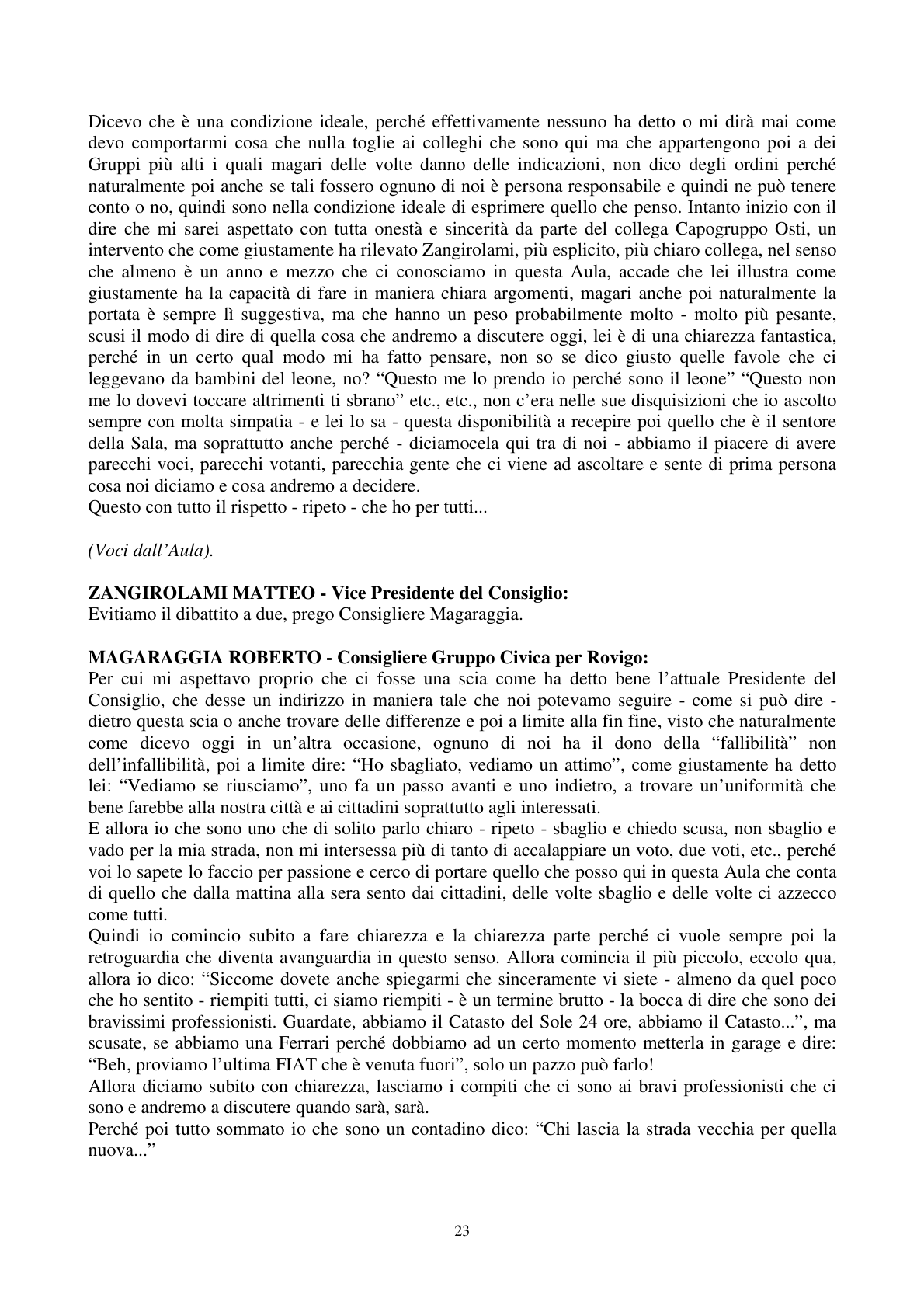 Pagina 24 del verbale