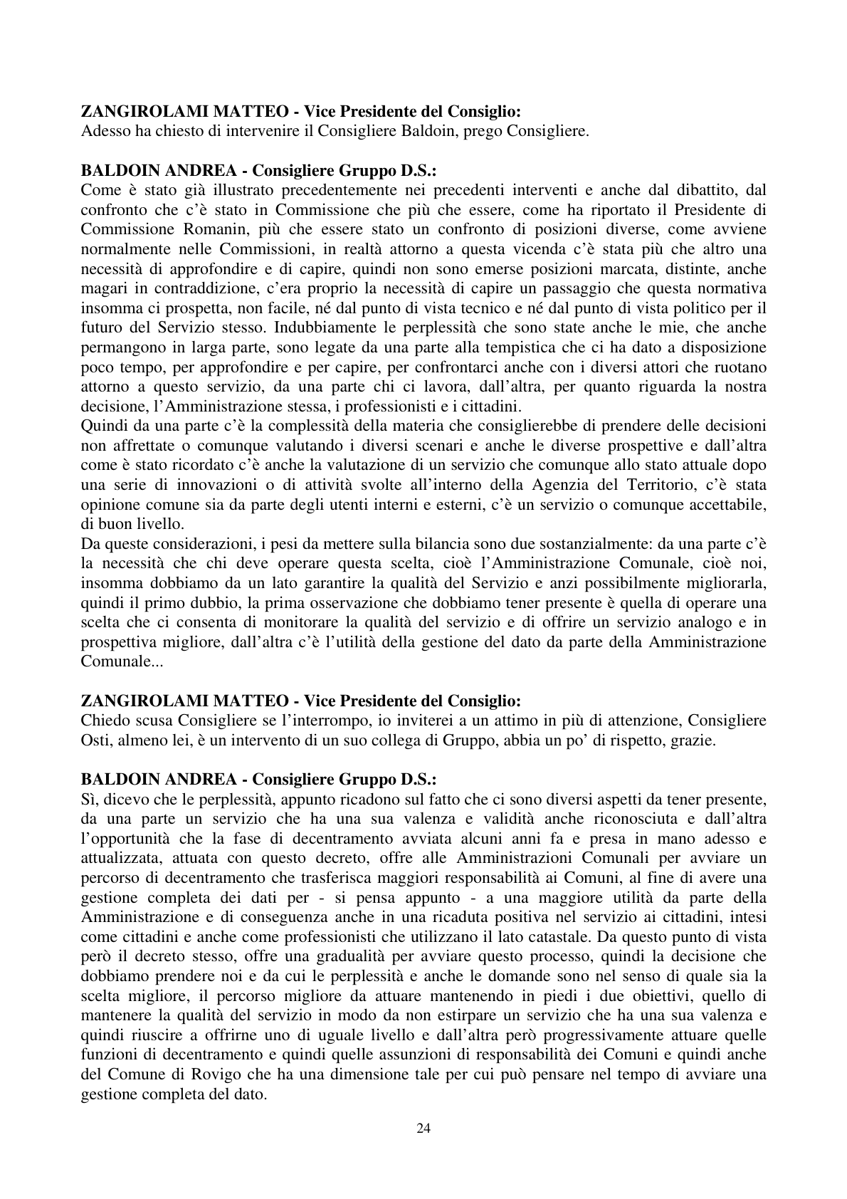 Pagina 25 del verbale