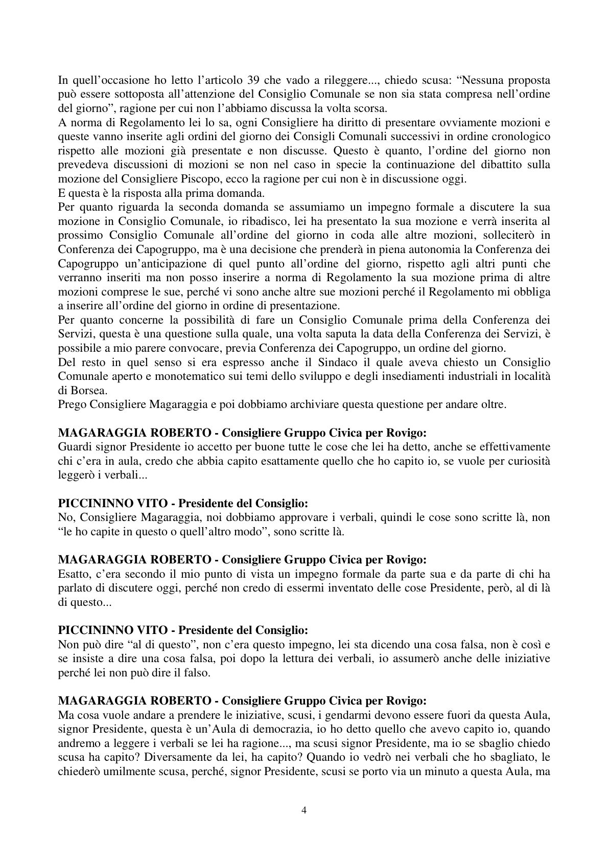 Pagina 5 del verbale