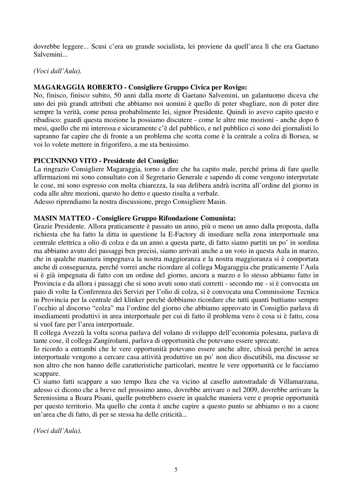 Pagina 6 del verbale