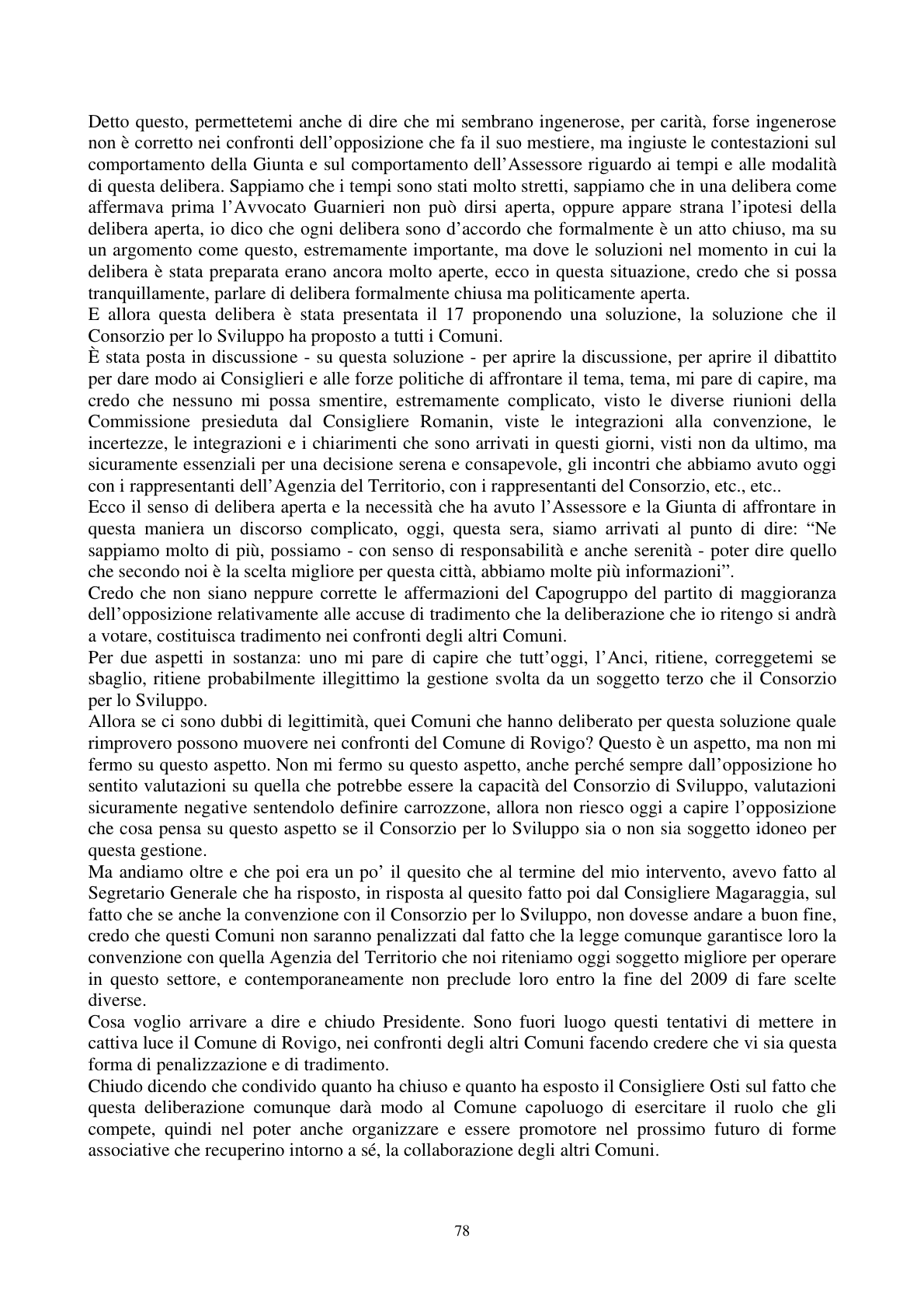 Pagina 79 del verbale