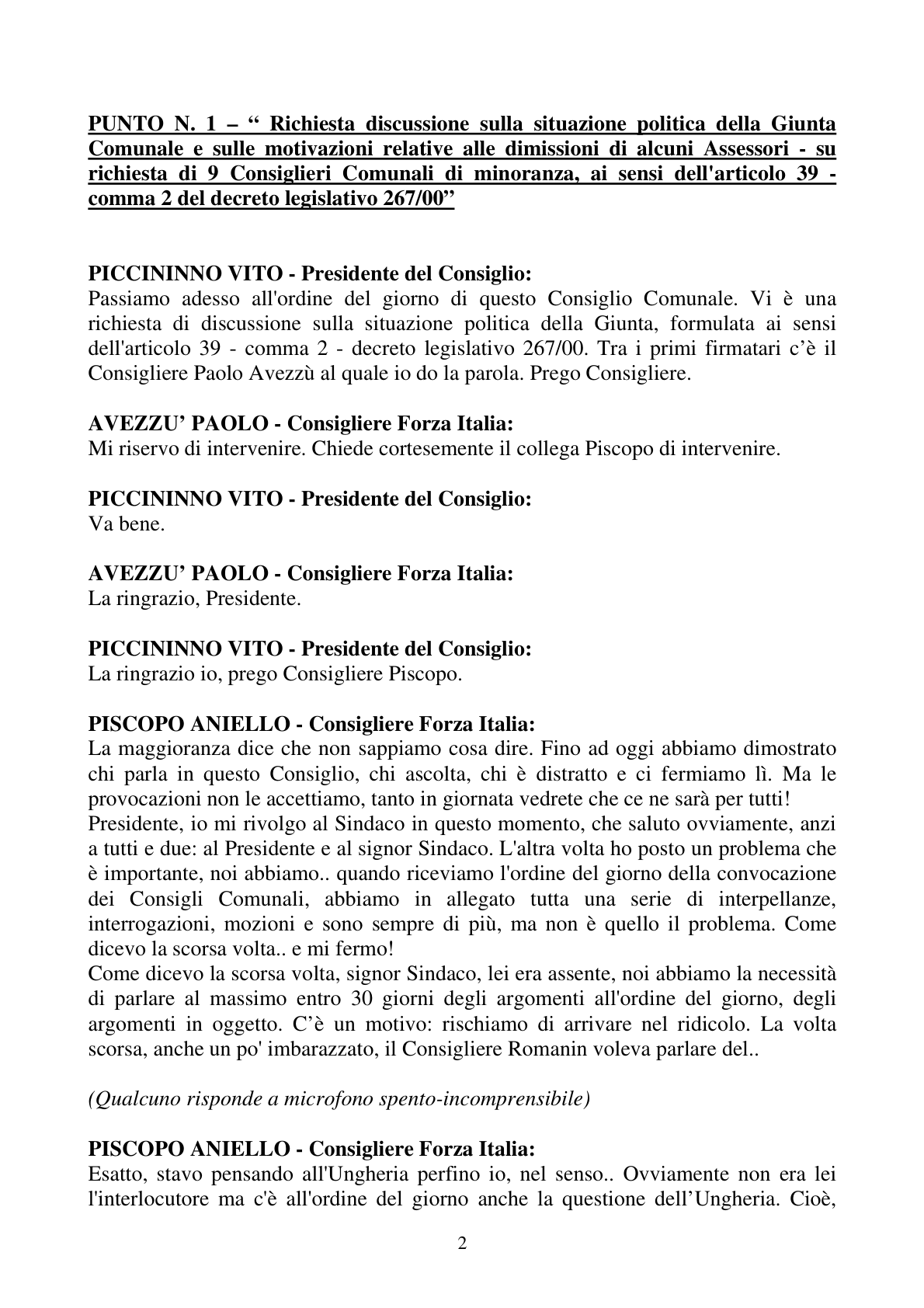 Pagina 2 del verbale