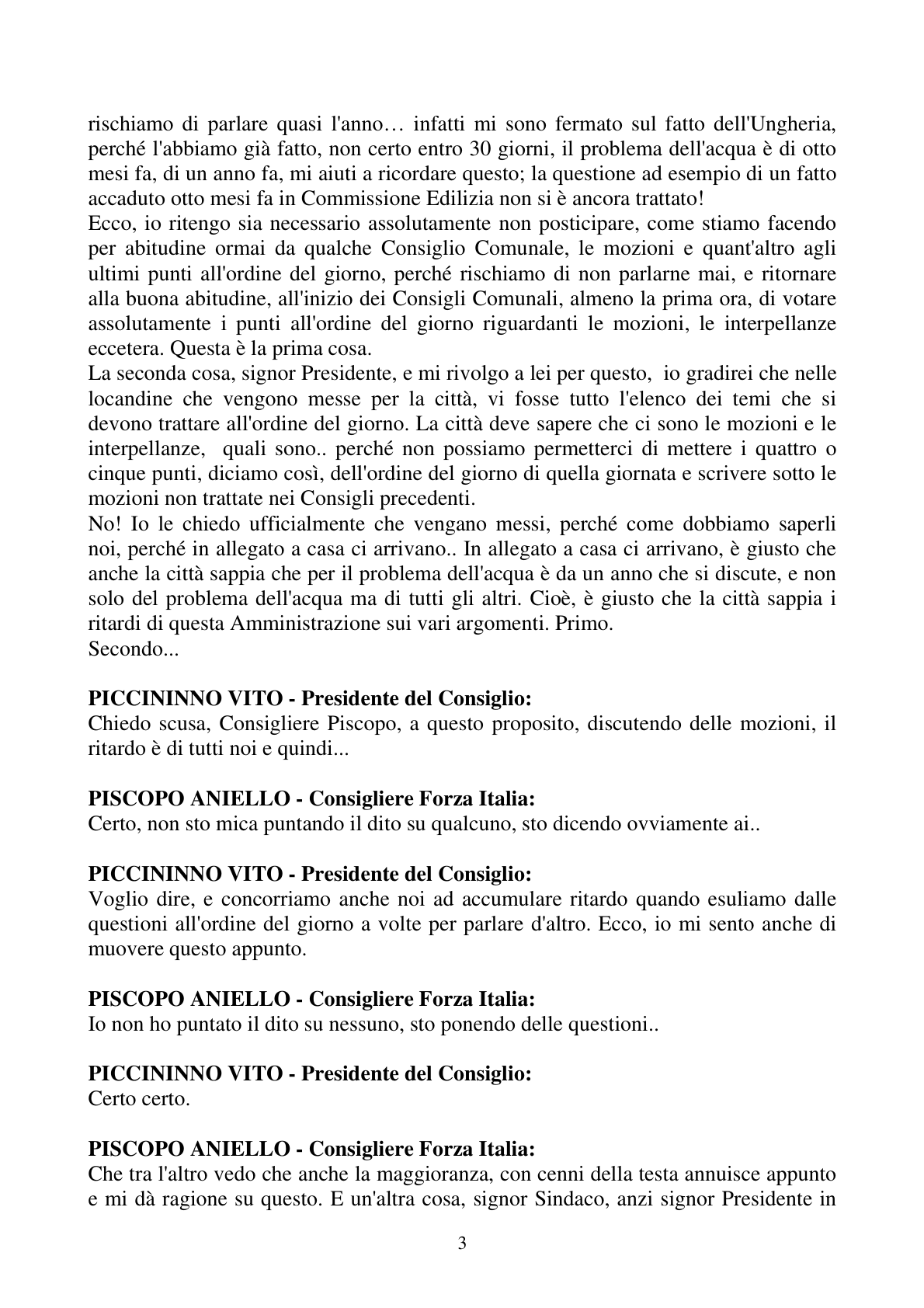 Pagina 3 del verbale