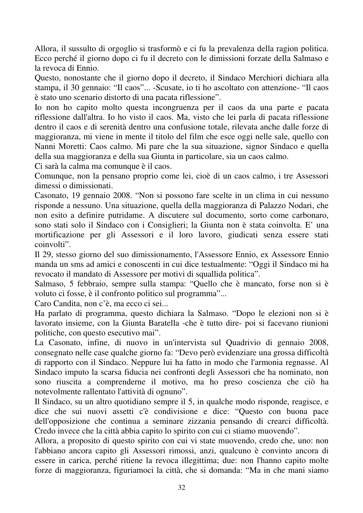 Pagina 32 del verbale