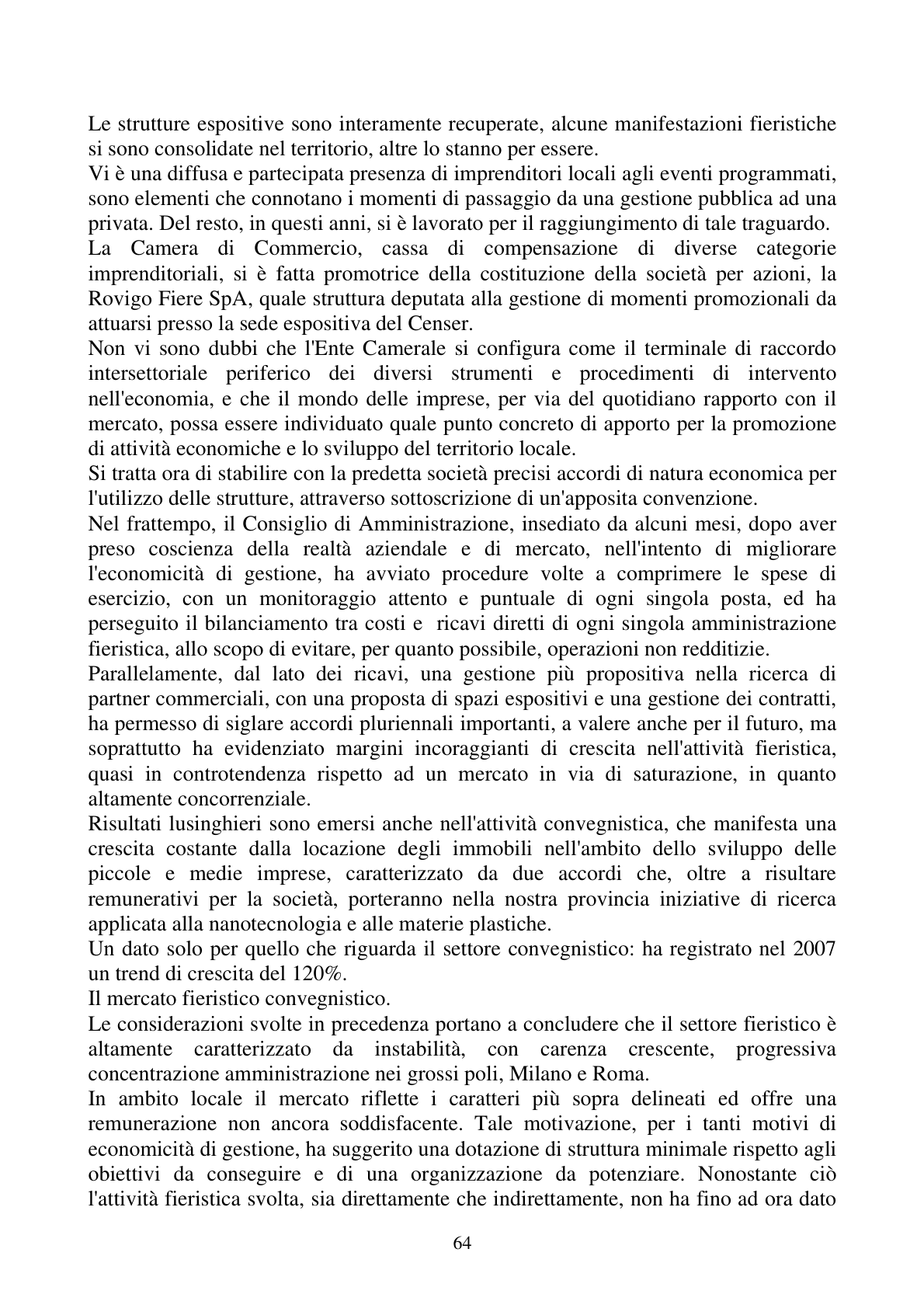 Pagina 64 del verbale