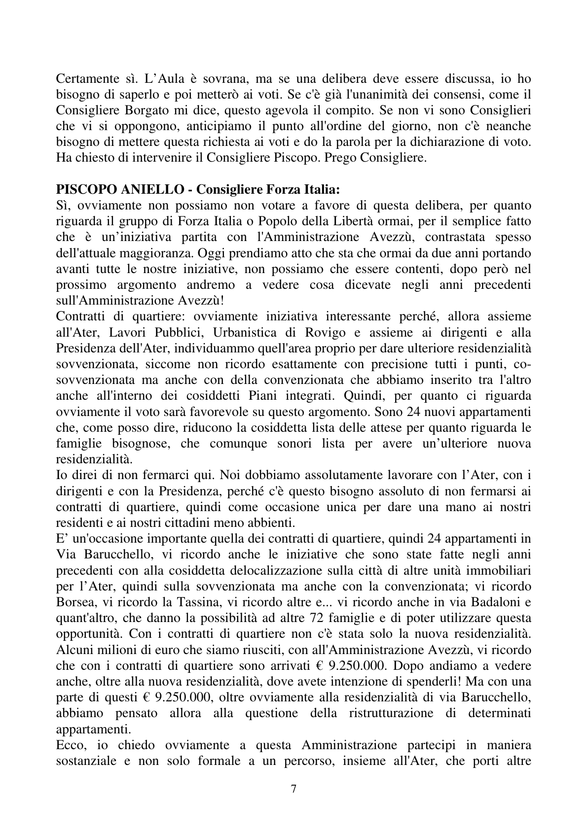 Pagina 7 del verbale