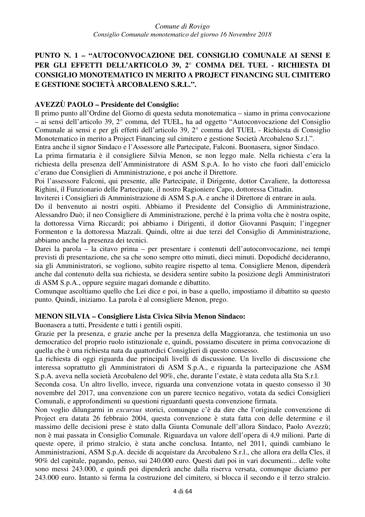 Pagina 4 del verbale