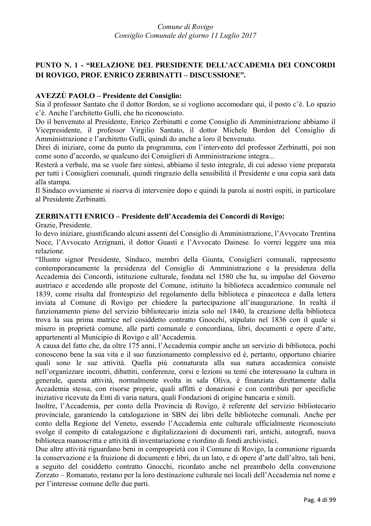 Pagina 4 del verbale