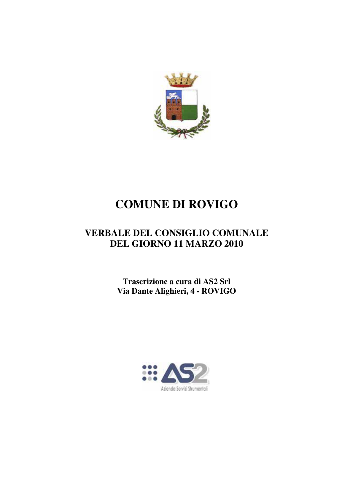 Pagina 1 del verbale