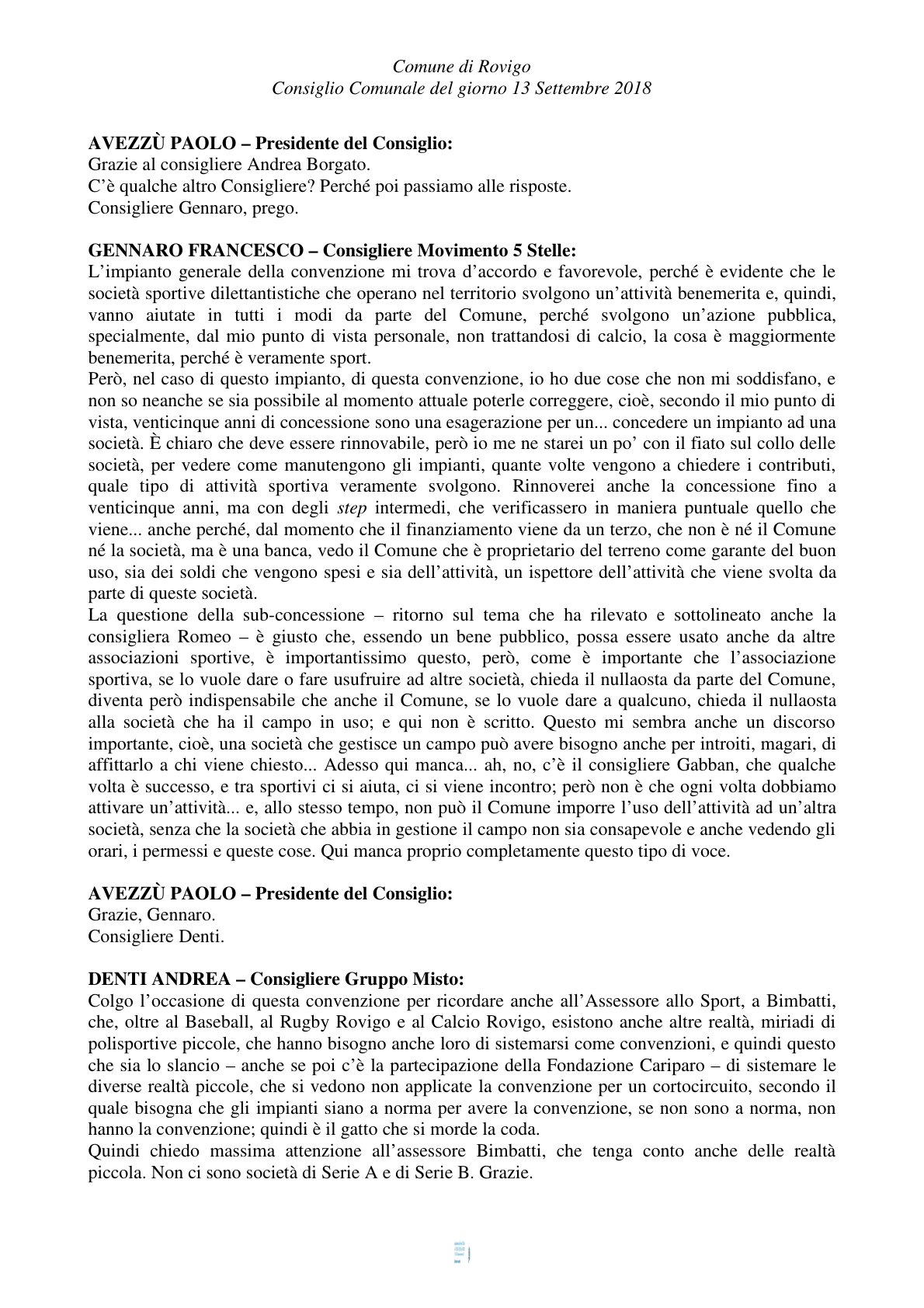Pagina 26 del verbale