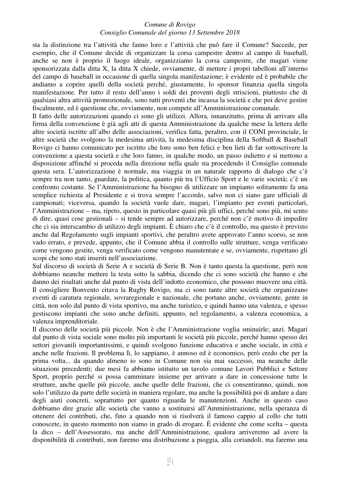 Pagina 29 del verbale