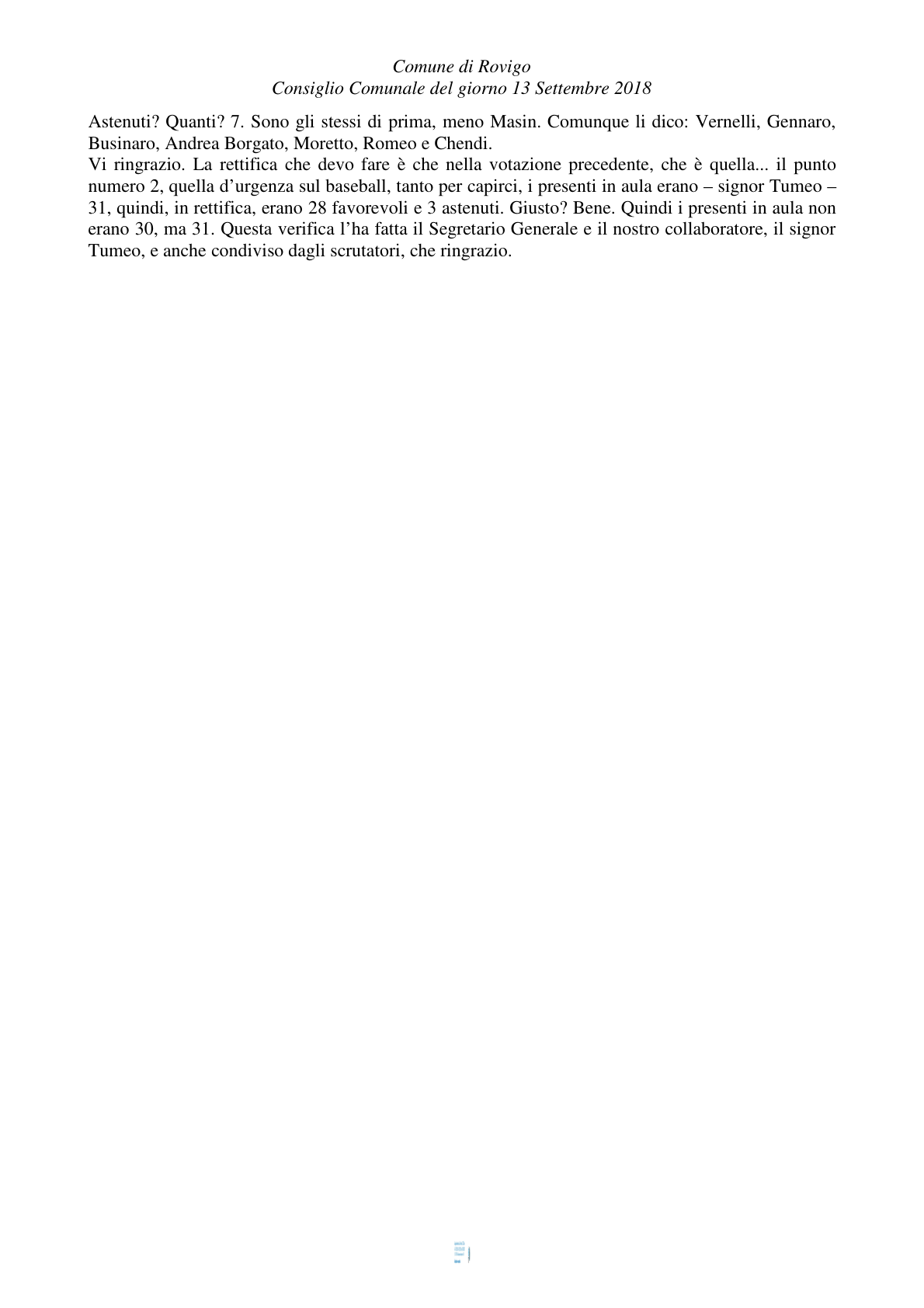 Pagina 36 del verbale