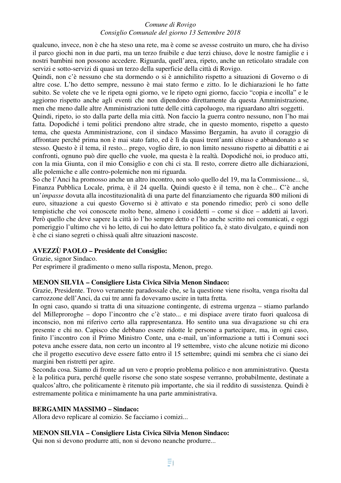 Pagina 7 del verbale