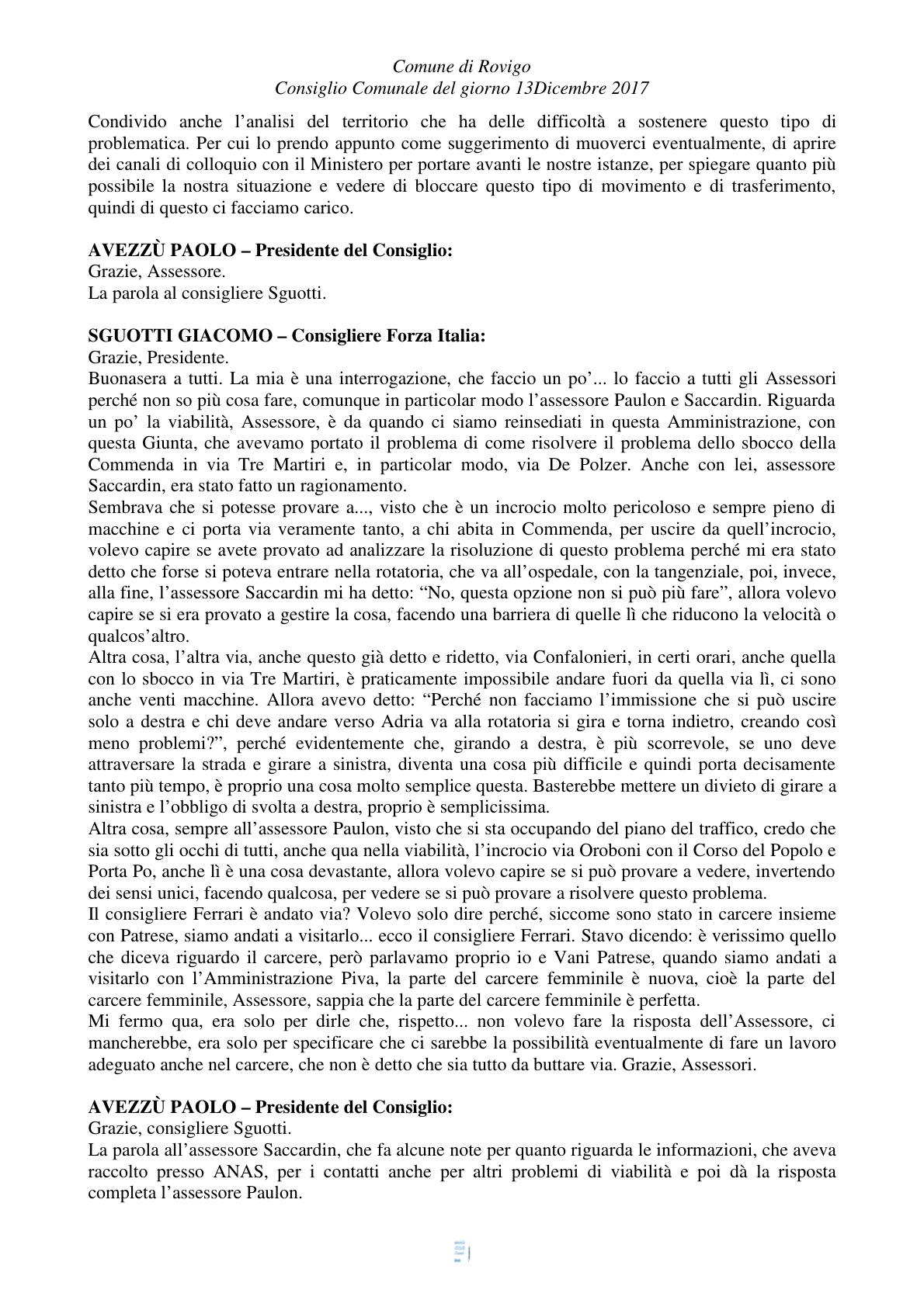 Pagina 10 del verbale