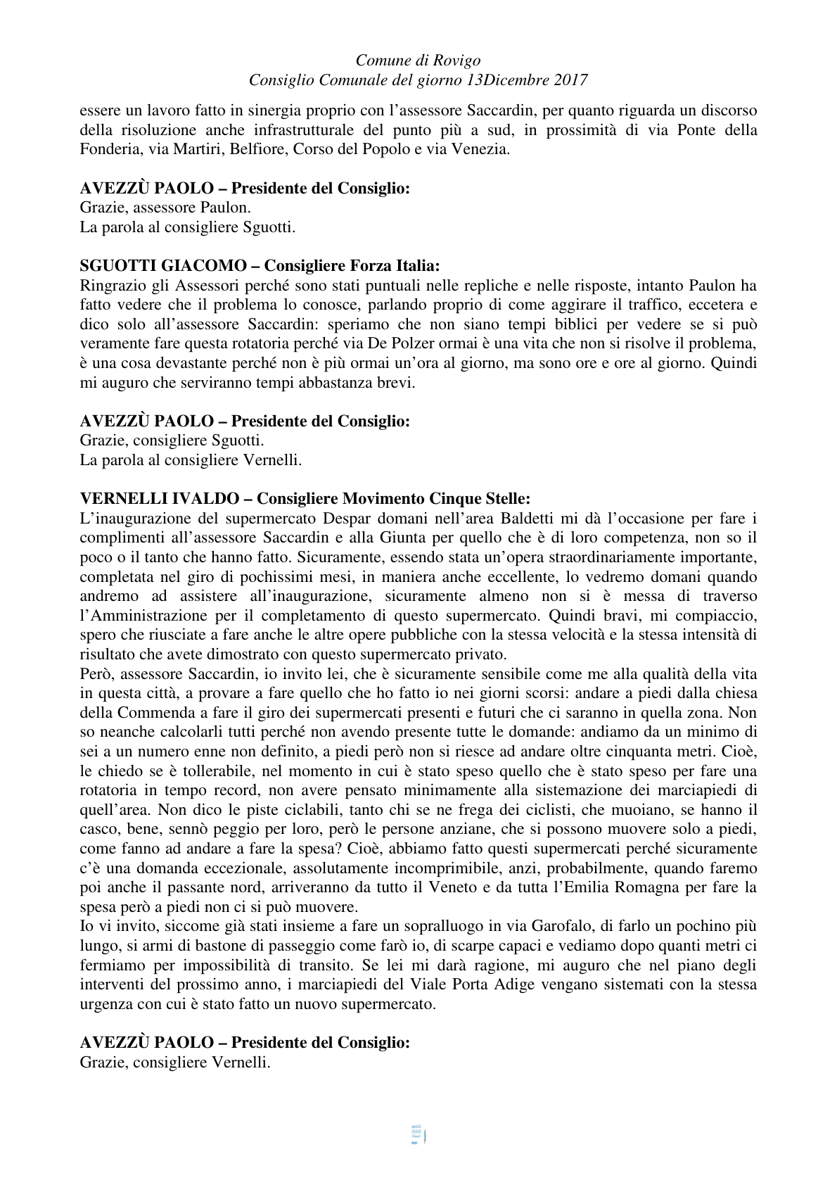 Pagina 12 del verbale