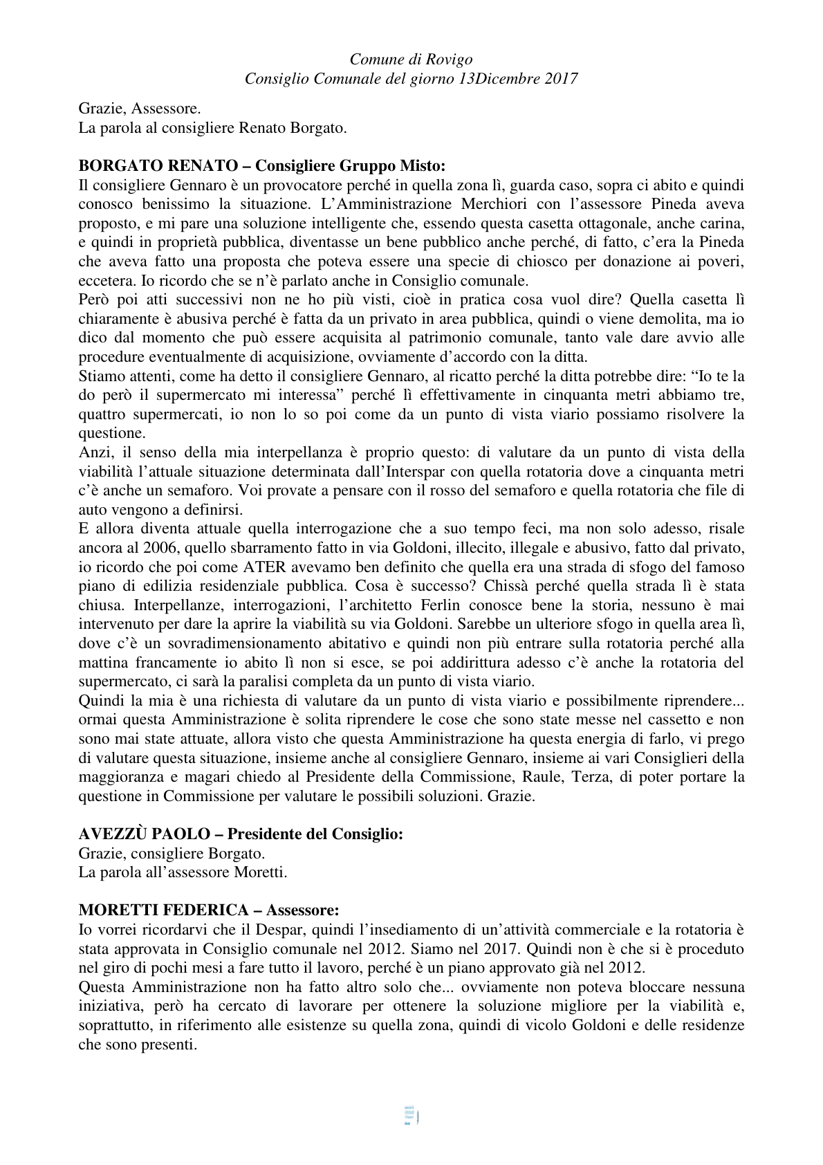 Pagina 15 del verbale