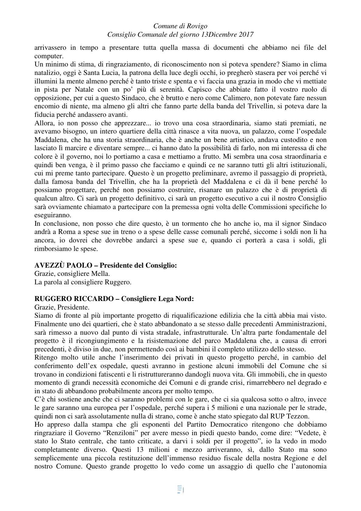 Pagina 49 del verbale