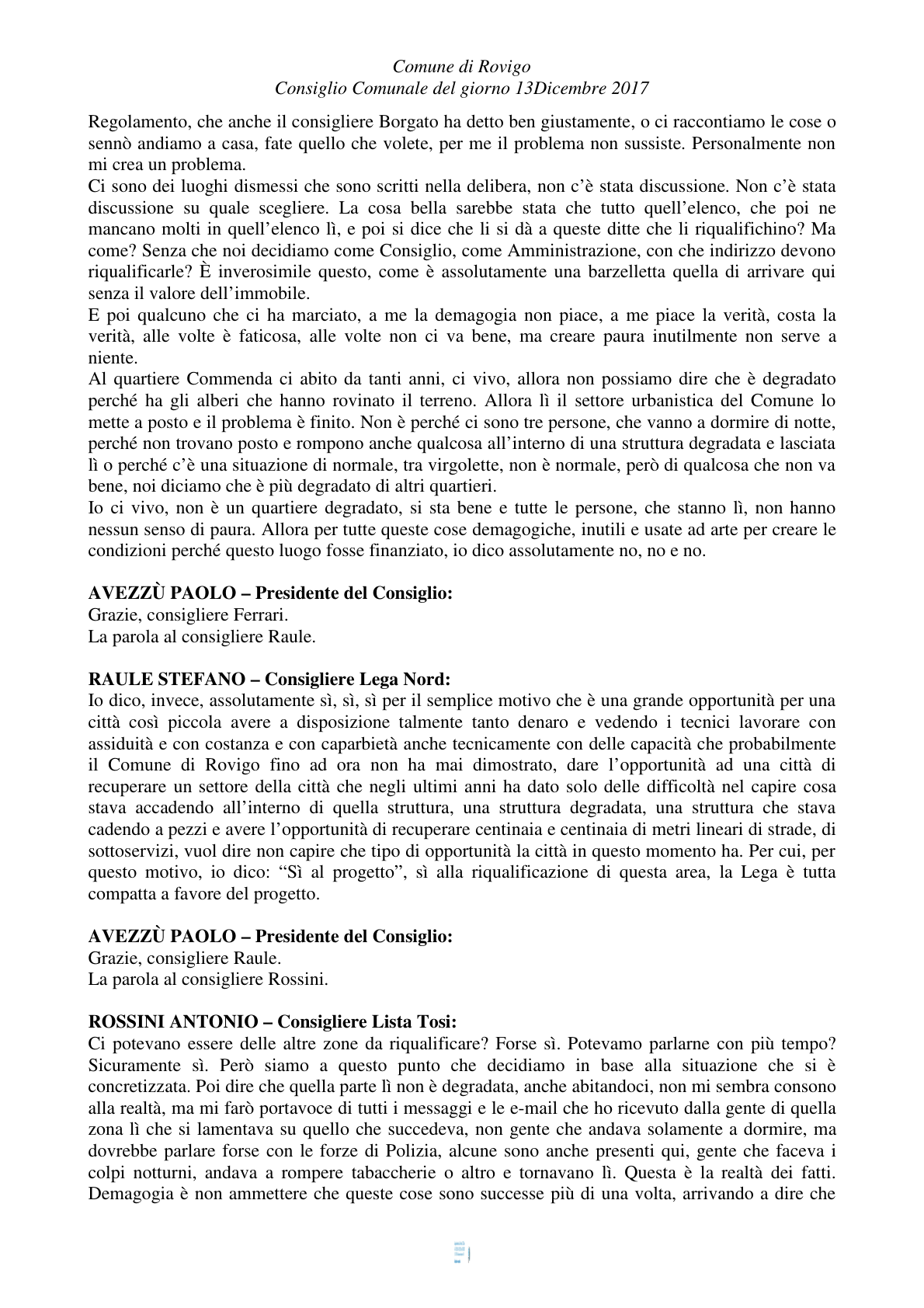 Pagina 55 del verbale
