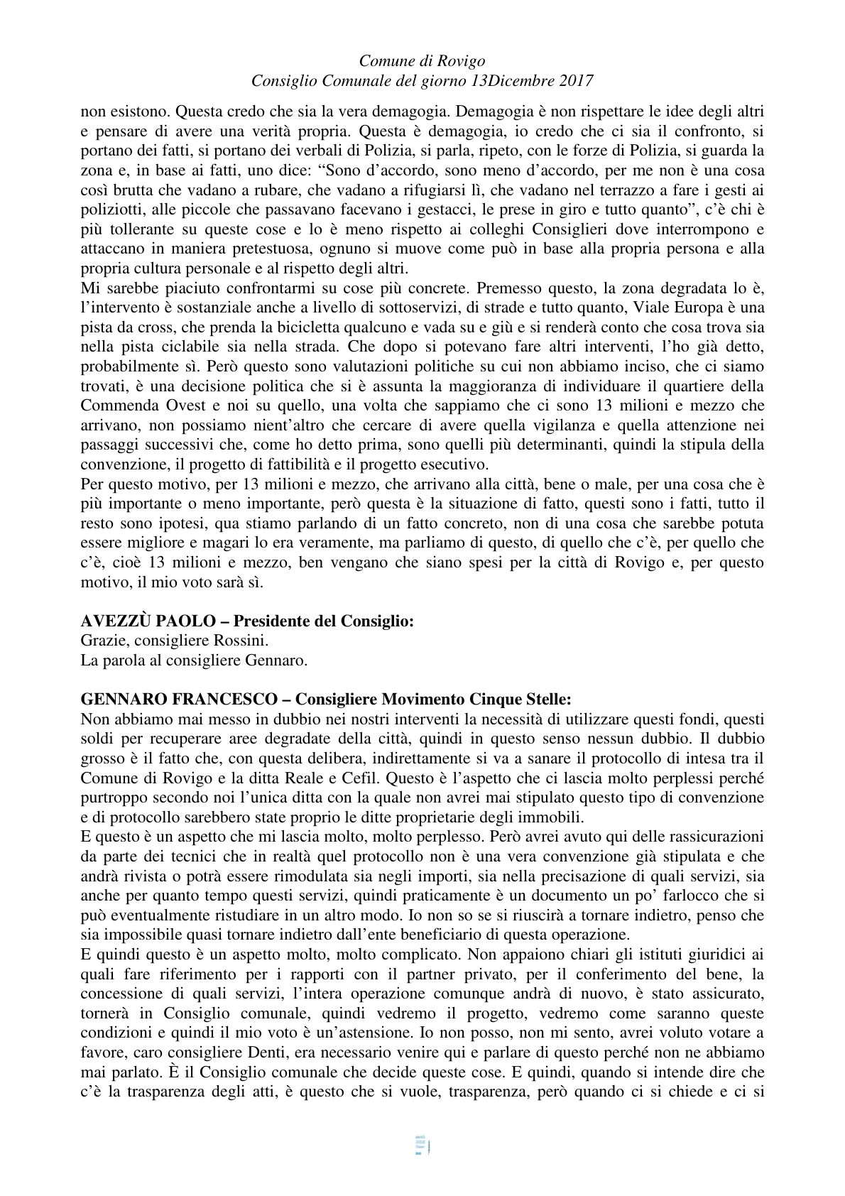 Pagina 56 del verbale