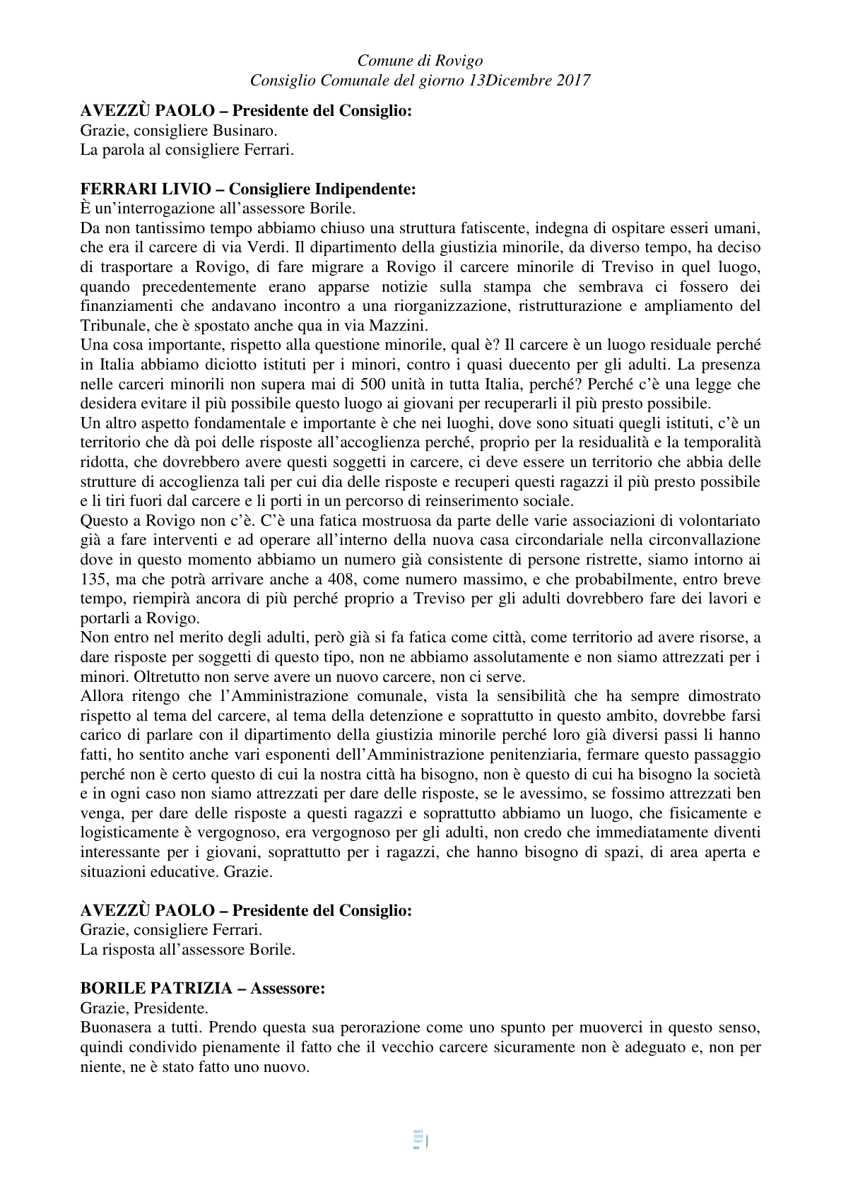 Pagina 9 del verbale