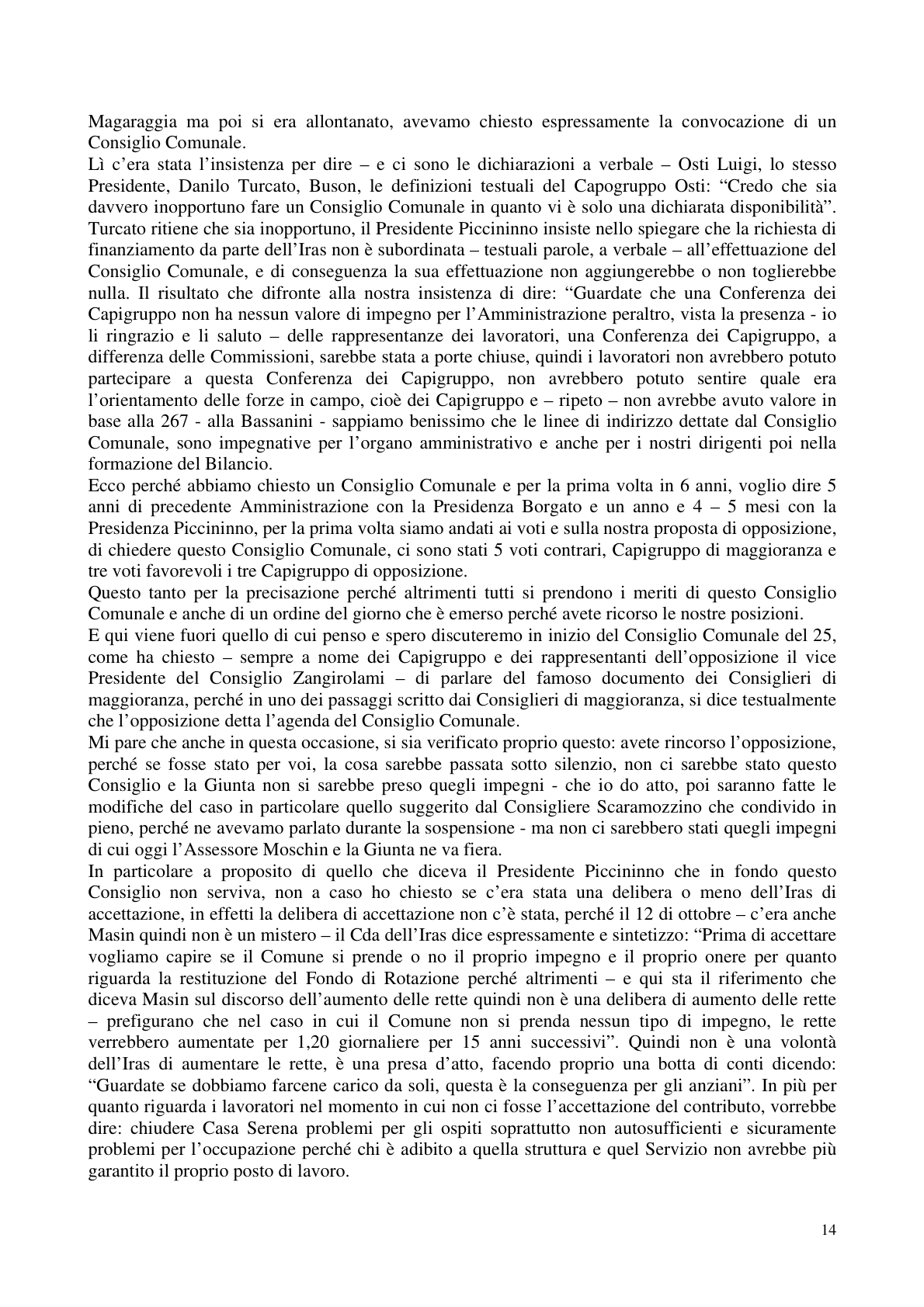 Pagina 15 del verbale