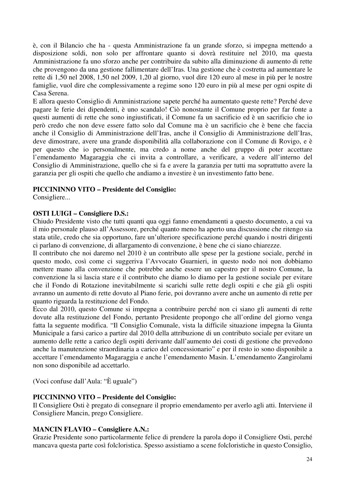 Pagina 25 del verbale