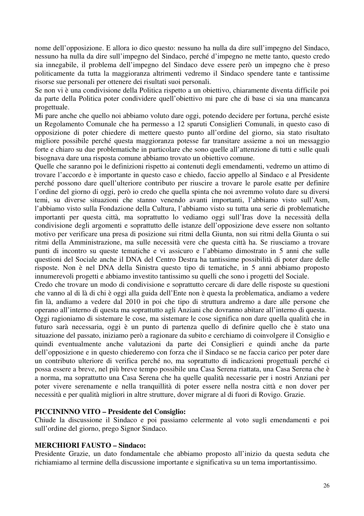 Pagina 27 del verbale