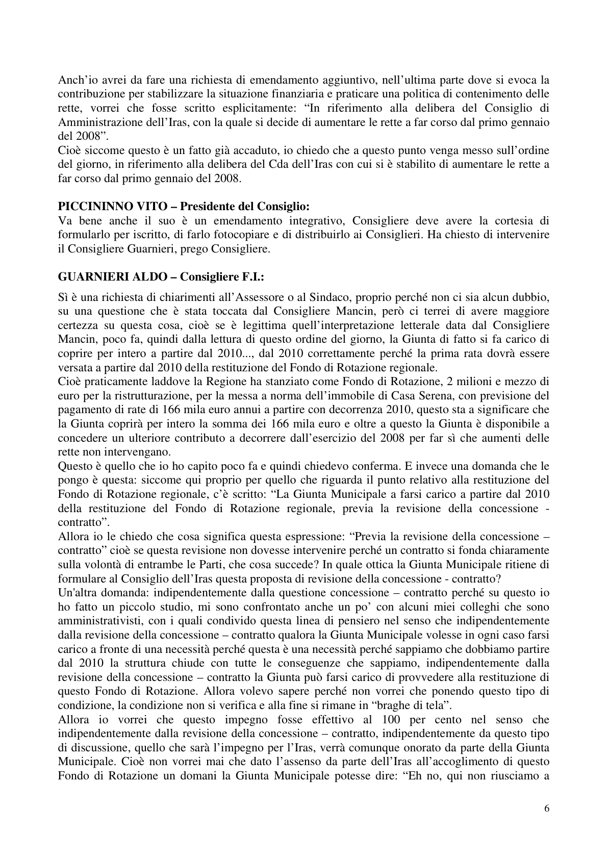 Pagina 7 del verbale