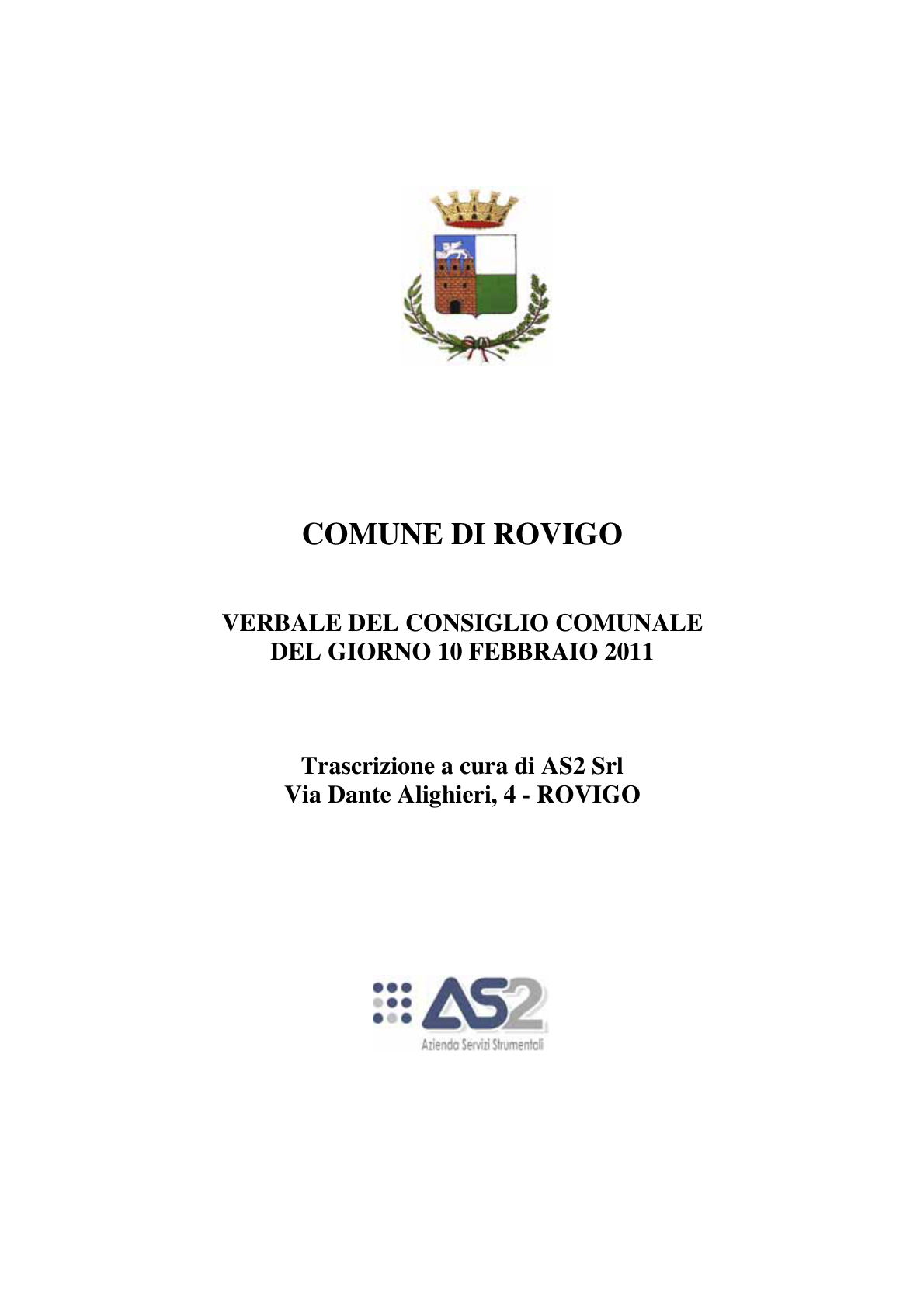 Pagina 1 del verbale