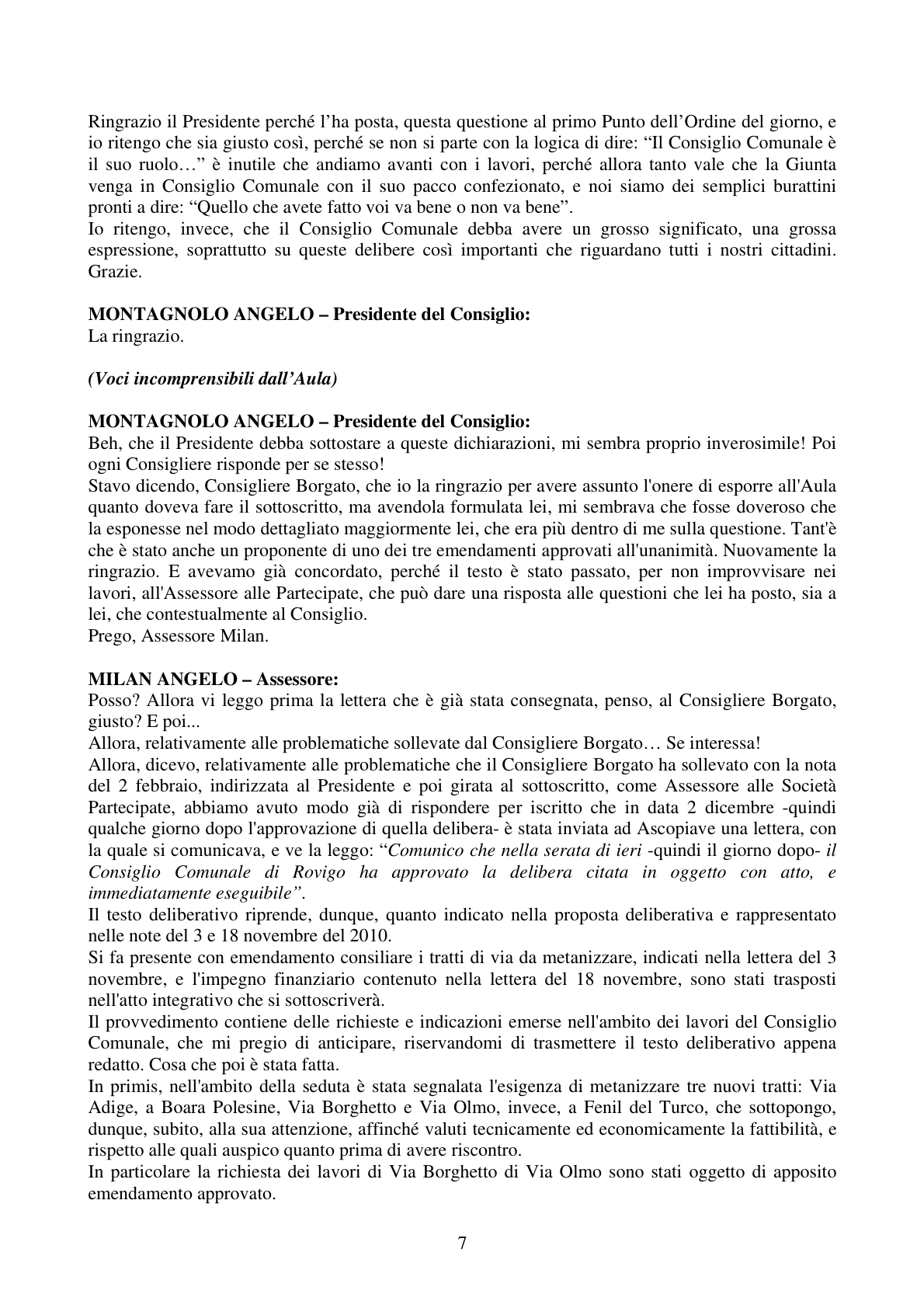 Pagina 7 del verbale