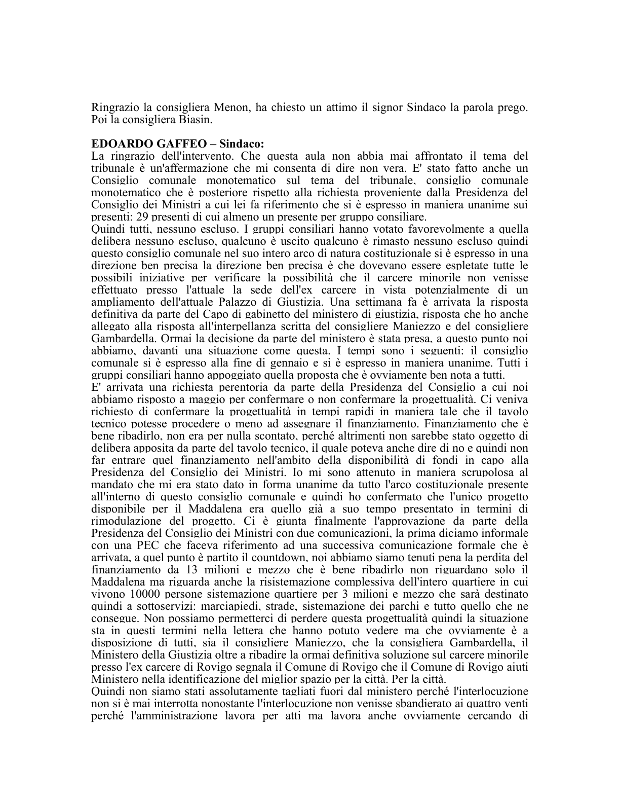 Pagina 26 del verbale