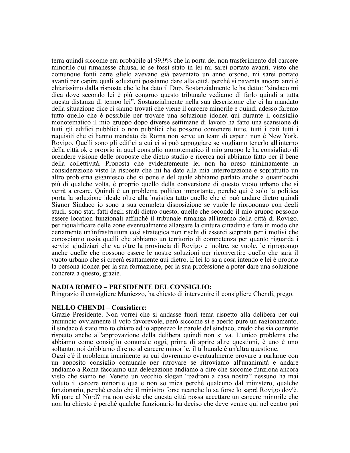 Pagina 30 del verbale