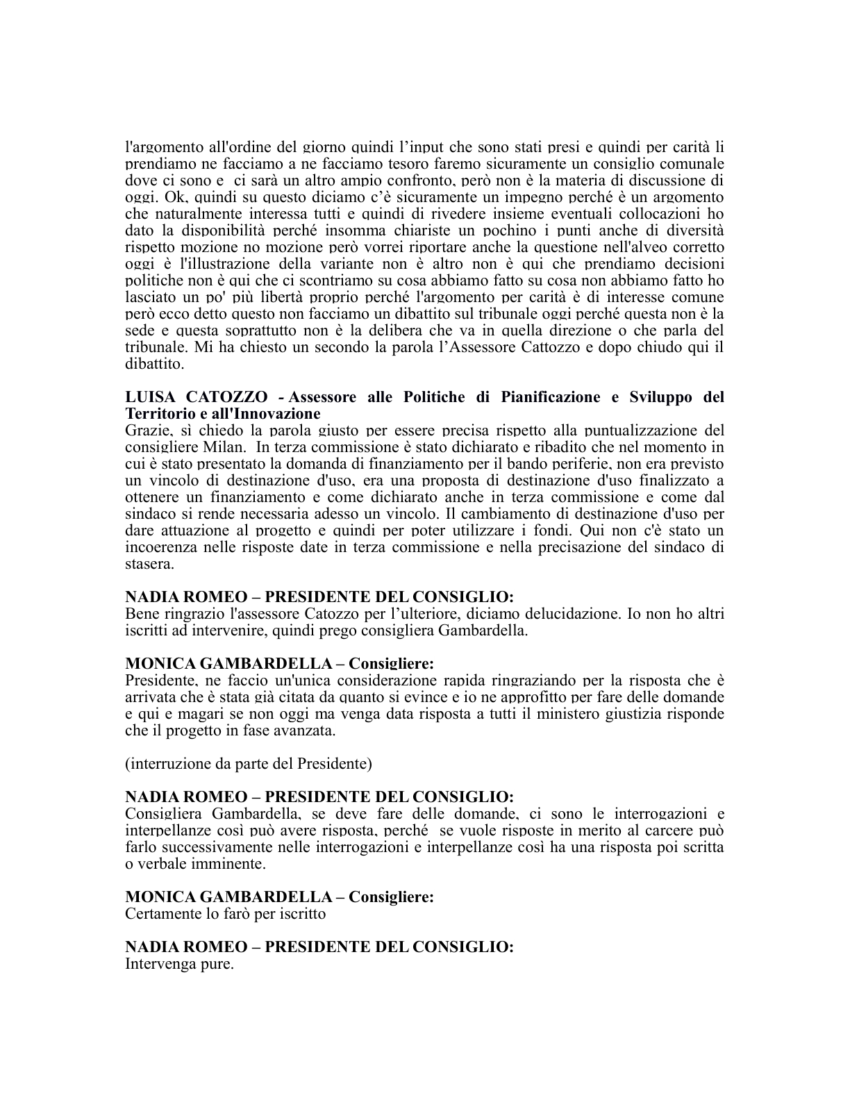 Pagina 34 del verbale