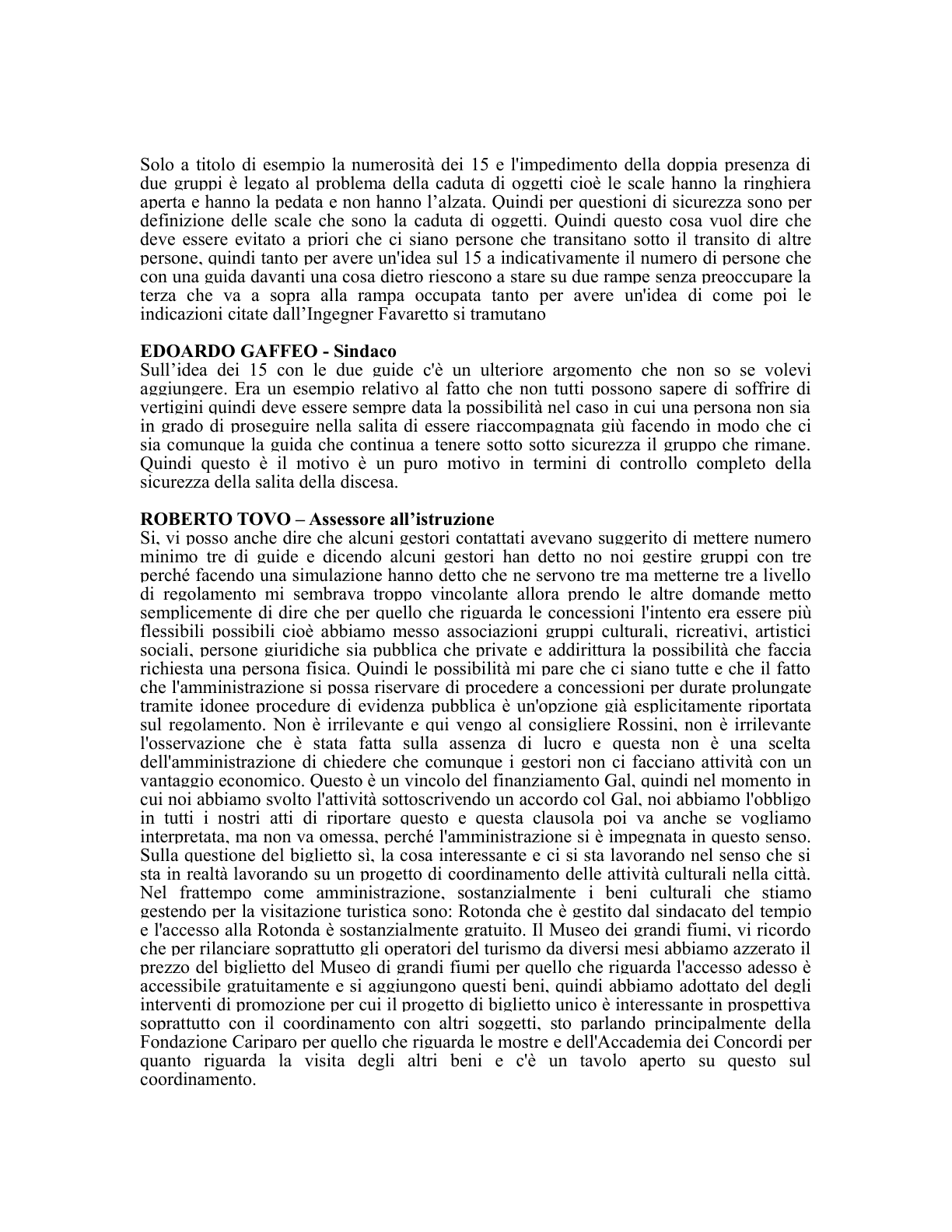 Pagina 41 del verbale
