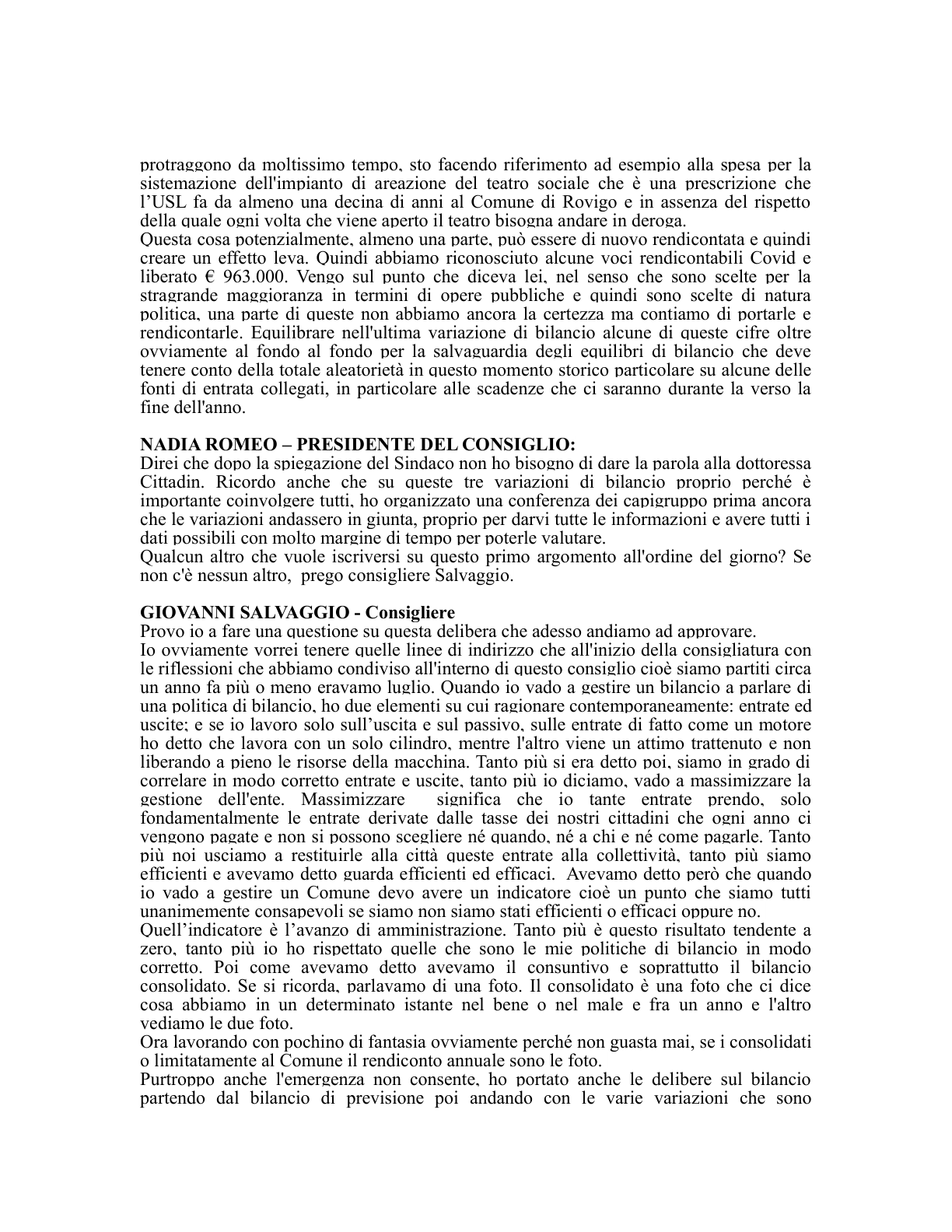 Pagina 5 del verbale
