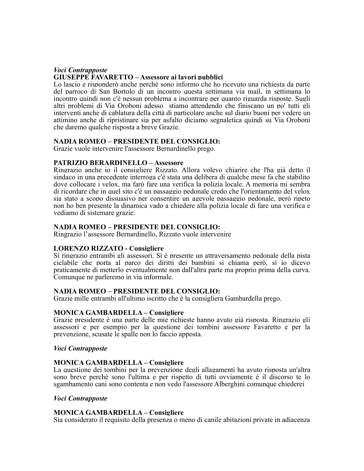 Pagina 53 del verbale