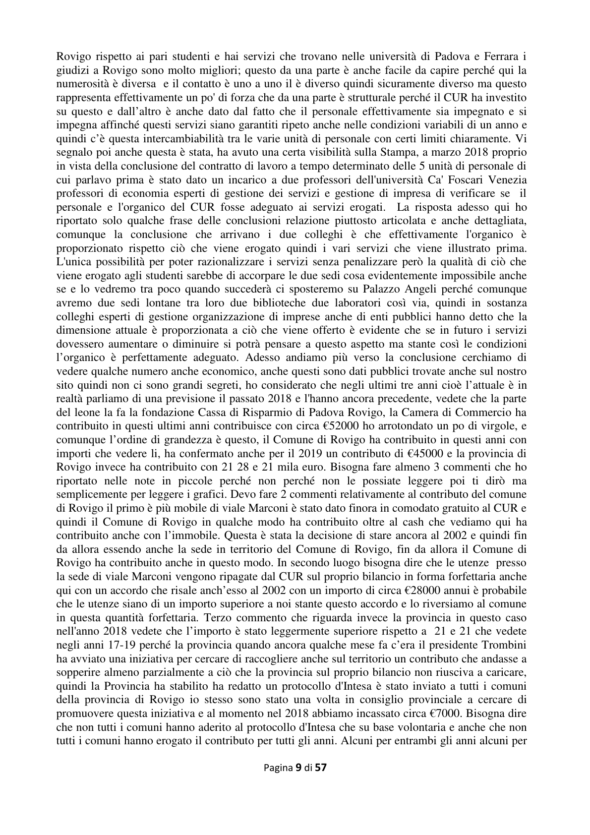 Pagina 10 del verbale