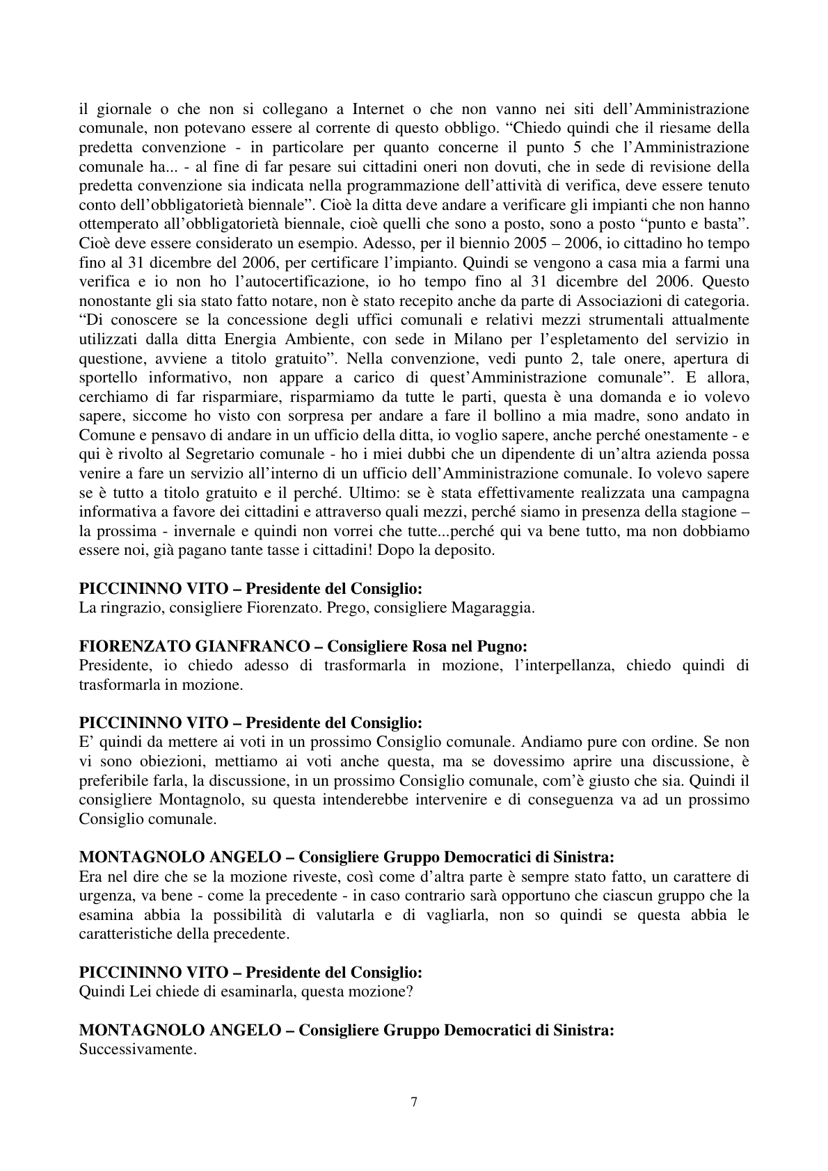 Pagina 8 del verbale