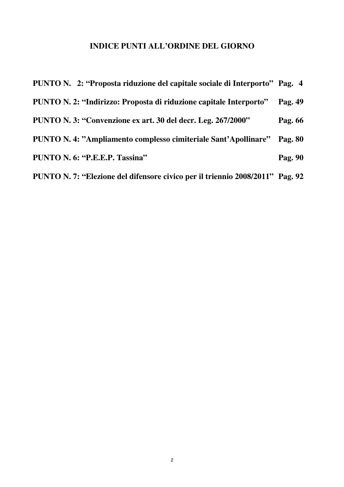 Pagina 2 del verbale